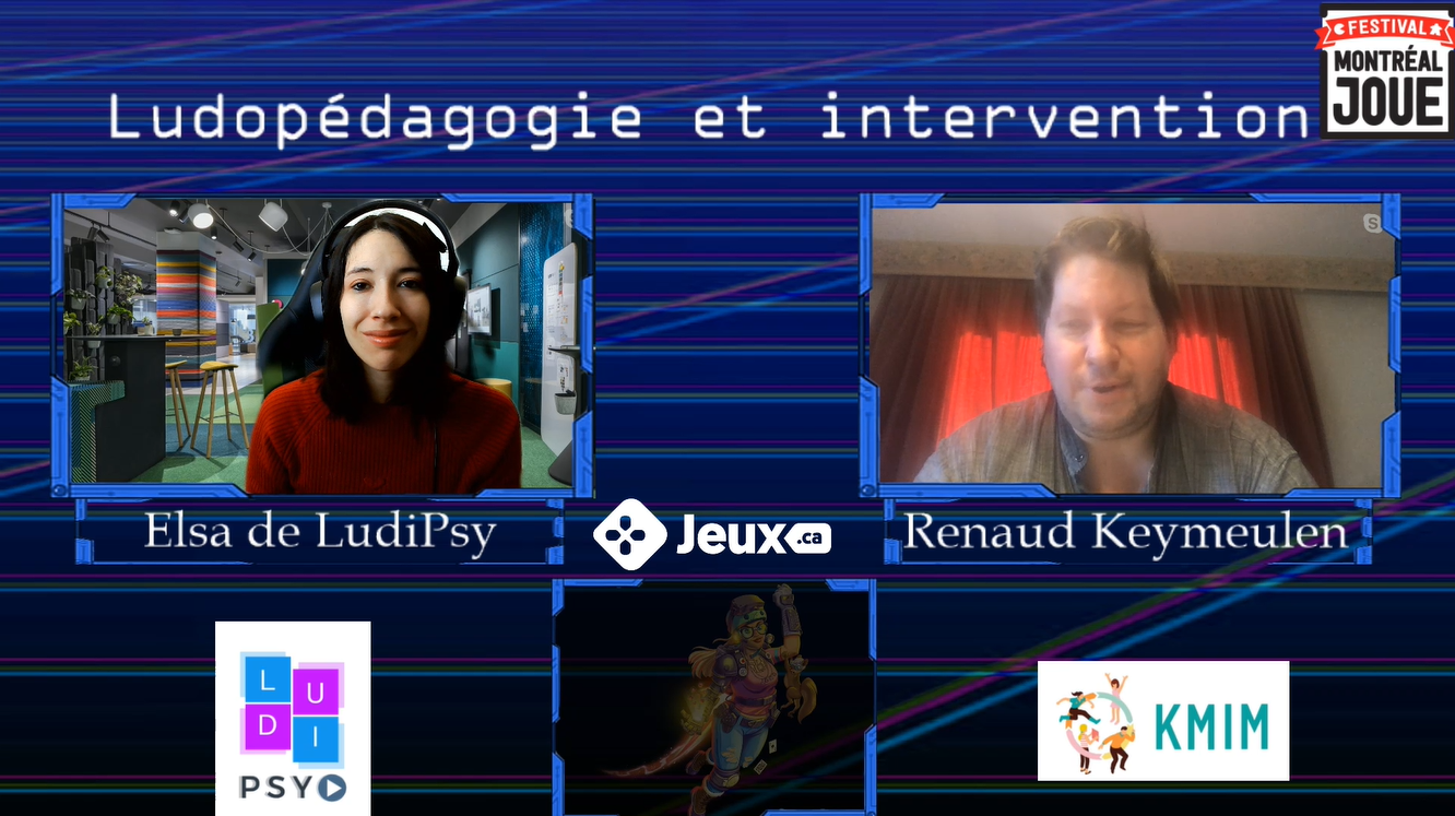You are currently viewing Vidéo Ludopédagogie et Intervention avec Renaud Keymeulen