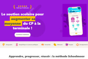 Lire la suite à propos de l’article Schoolmouv – Plateforme web ludique d&rsquo;apprentissage du CP à la terminale