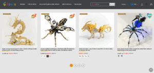 Lire la suite à propos de l’article Site web atypique proposant des sculptures mécaniques et métalliques à monter