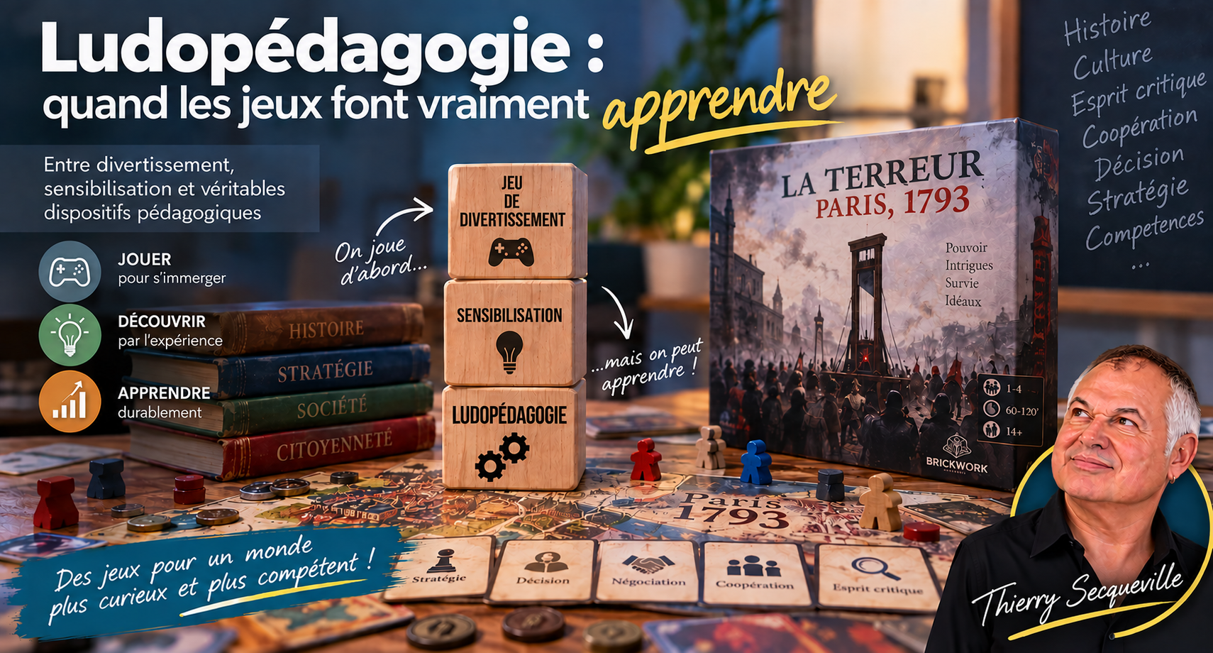 Lire la suite à propos de l’article Les jeux thématiques très spécialisés – La Terreur : Paris 1793
