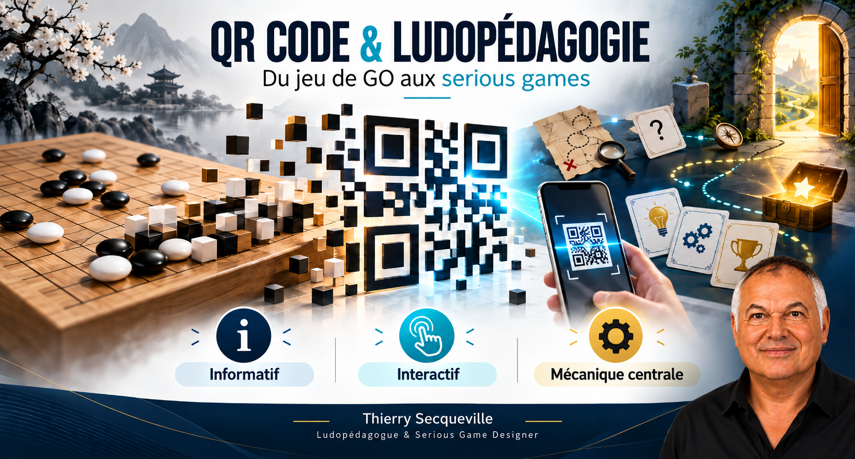 Lire la suite à propos de l’article La folle histoire du QR CODE, créé à partir du jeu de GO, racontée par Masahiro Hara, le cerveau derrière cette invention